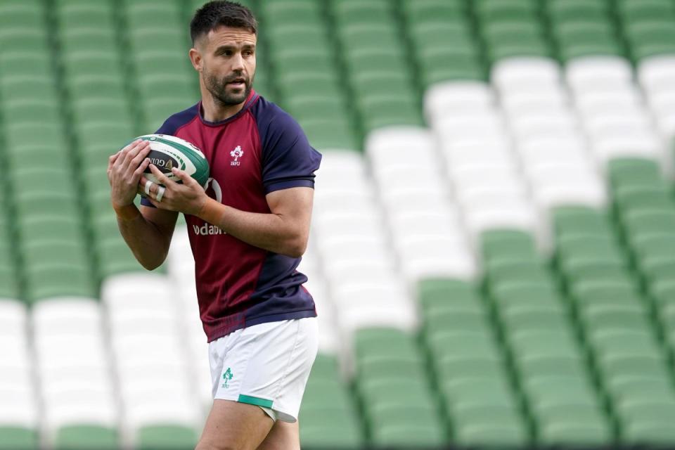 Ireland scrum-half Conor Murray trained on Friday (Brian Lawless/PA) (PA Wire)