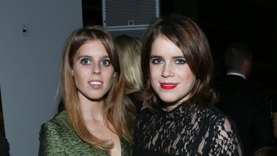 Princess Beatrice and Princess Eugenie look glamorous for an event in New York back in 2013