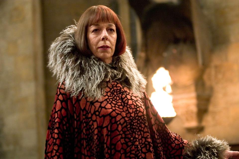 Frances de la Tour as Madame Maxime in the Harry Potter series (Alamy)