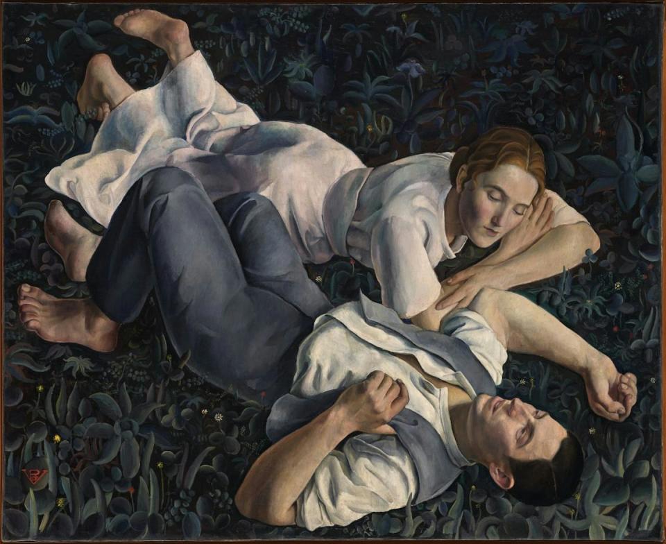 ‘Adán y Eva’, de Rosario de Velasco, 1932. MCARS / Rosario de Velasco, VEGAP Madrid