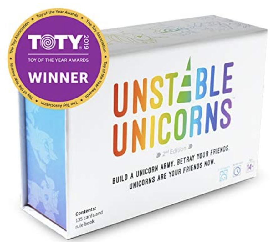 Unstable Unicorns Base Game. PHOTO: Amazon