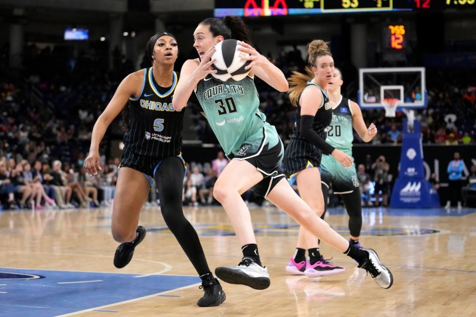 Sources say that despite its growing popularity, the WNBA is set to lose up to $50m this year (Copyright 2024 The Associated Press. All rights reserved)