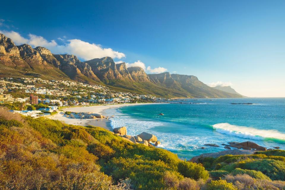 The Twelve Apostles mountain range, Cape Town (Getty Images)