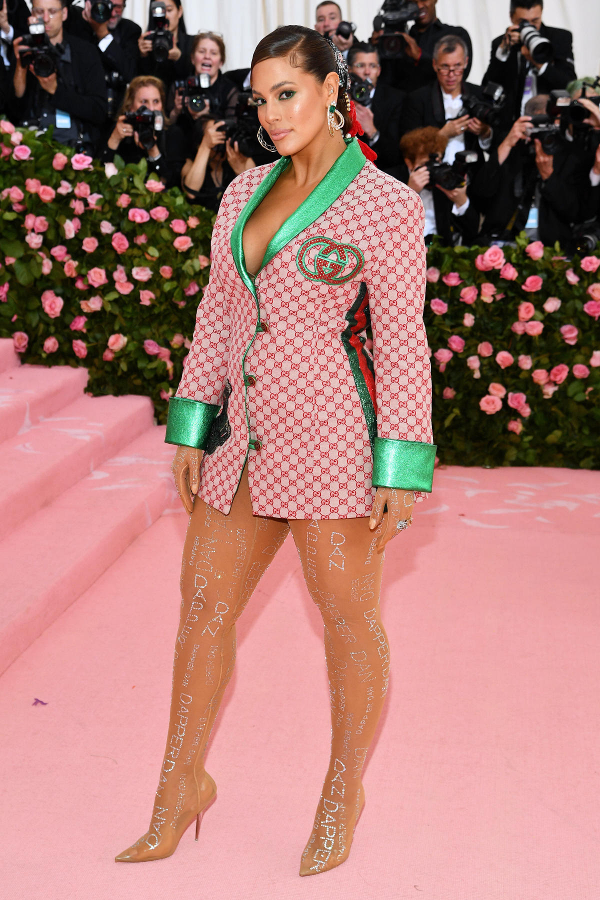 Ashley Graham turns heads in pantless look at the Met Gala 2019