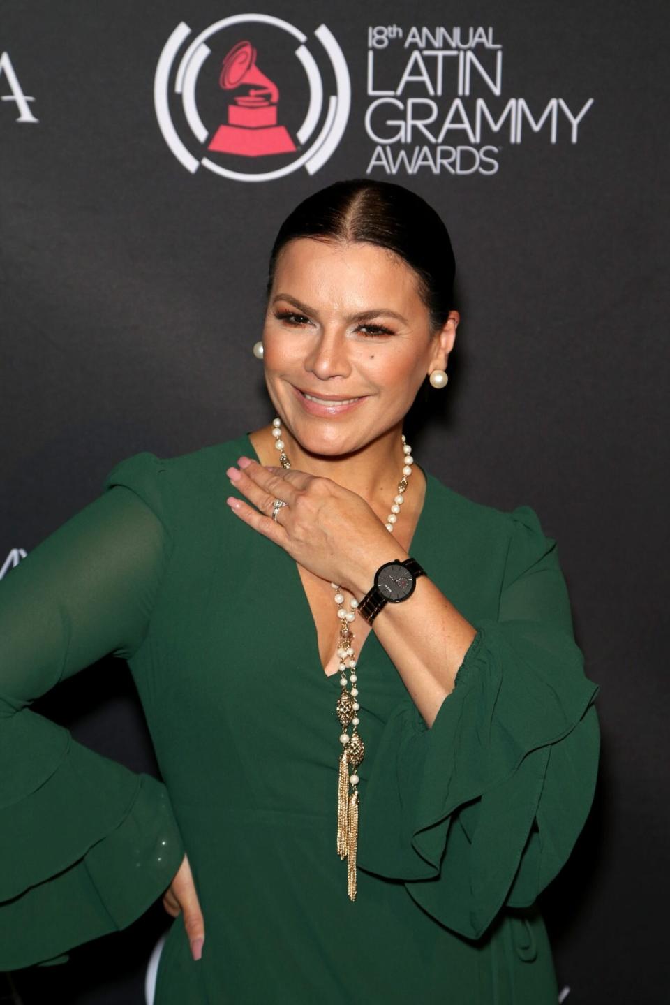  (Photo by Gabe Ginsberg/Getty Images for LARAS)       Olga Tañon     