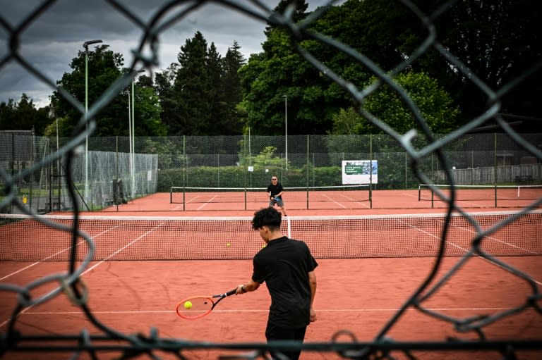 Andy Murray learned to play tennis at Dunblane Sports Club (Andy Buchanan)