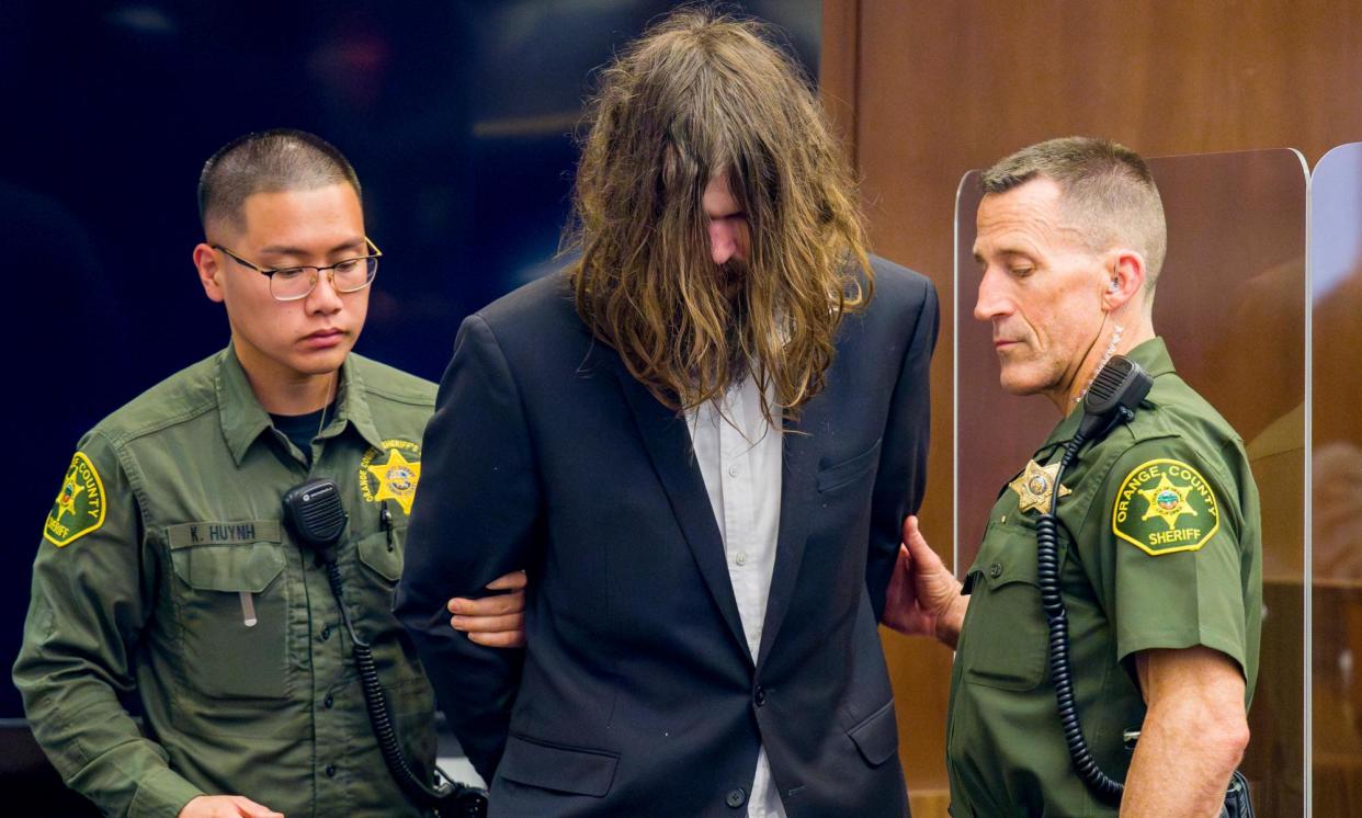 <span>Samuel Woodward in court in Santa Ana in June. The jury’s deliberations lasted less than two days.</span><span>Photograph: Leonard Ortiz/AP</span>