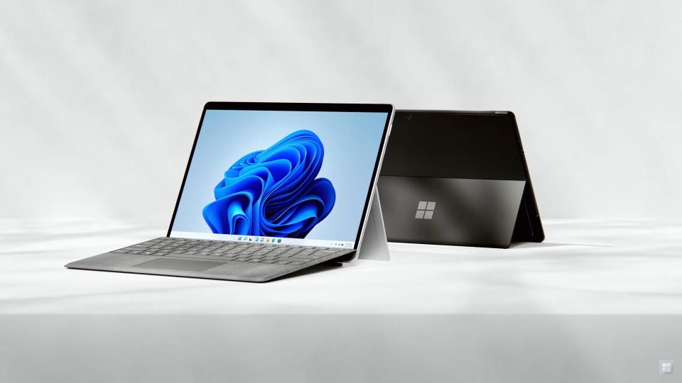 The new Microsoft Surface Pro 8 now features an Intel 11th-gen processor with Iris Xe graphics.