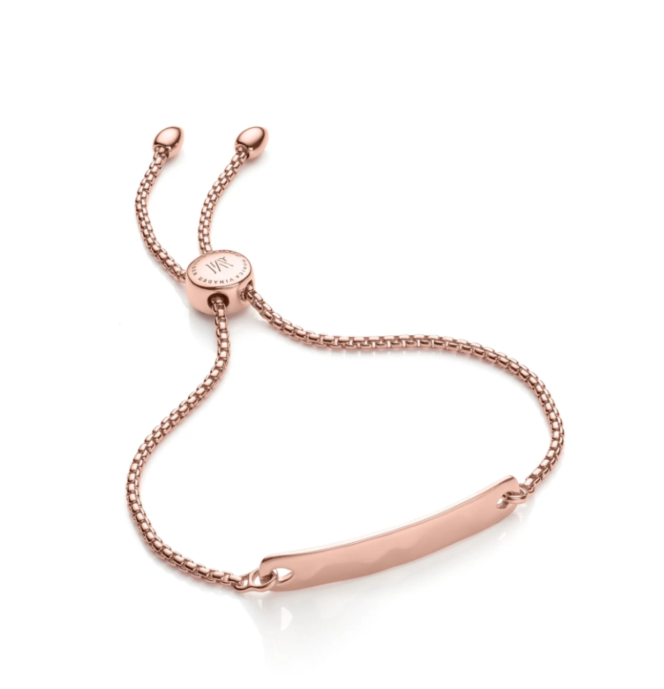 Monica Vinader Engravable Havana Friendship Chain Bracelet. Image via Nordstrom.