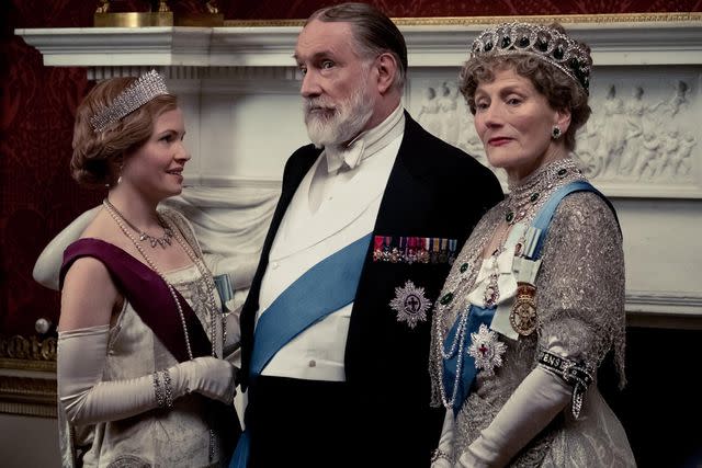 <p>Focus Features/Moviestore/Shutterstock</p> Kate Phillips, Simon Jones and Geraldine James in 'Downton Abbey'