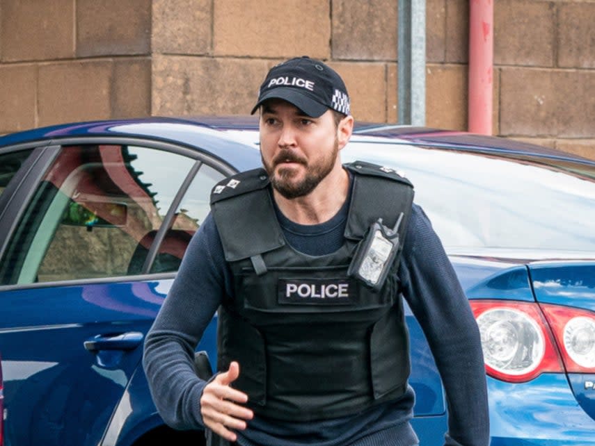 Martin Compston as Steve Arnott in Line of Duty (BBC/World Productions/Steffan Hill)