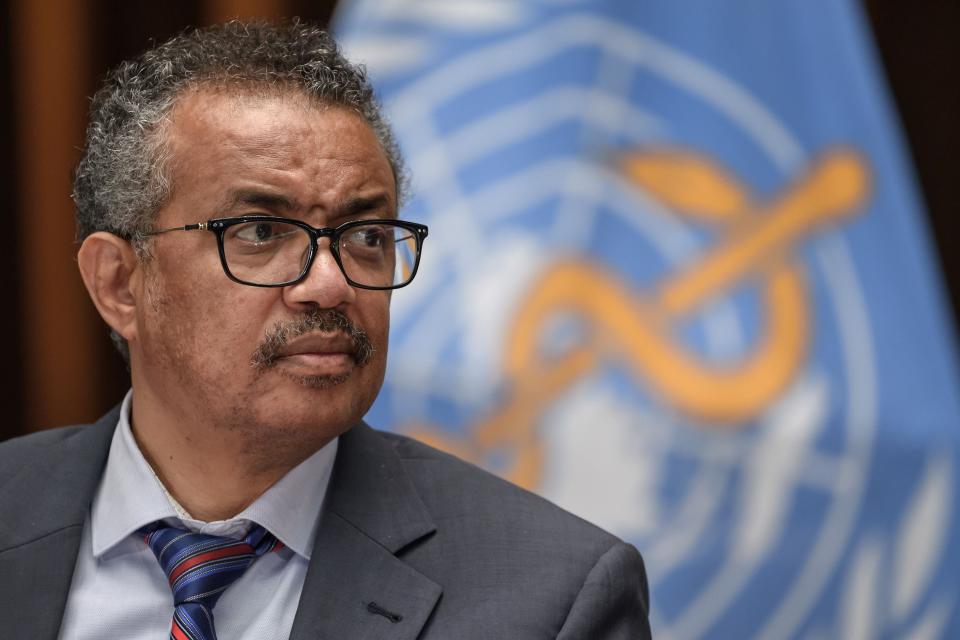 World Health Organization Director-General Tedros Adhanom Ghebreyesus said Monday at WHO headquarters in Geneva that there may never be a "silver bullet" for the coronavirus and that people must instead practice &ldquo;the basics of public health" to stop outbreaks. (Photo: FABRICE COFFRINI via Getty Images)