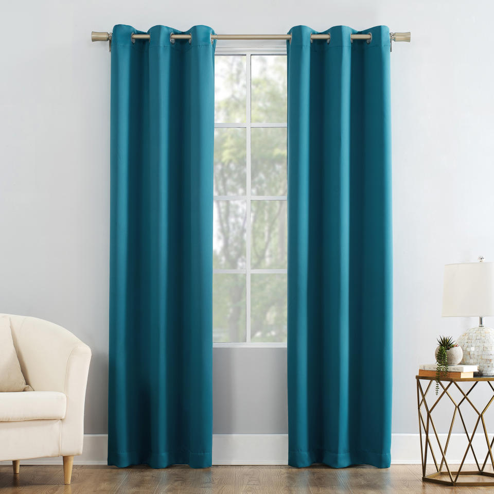 Mainstays Blackout Energy Efficient Grommet Single Curtain Panel (Walmart / Walmart)