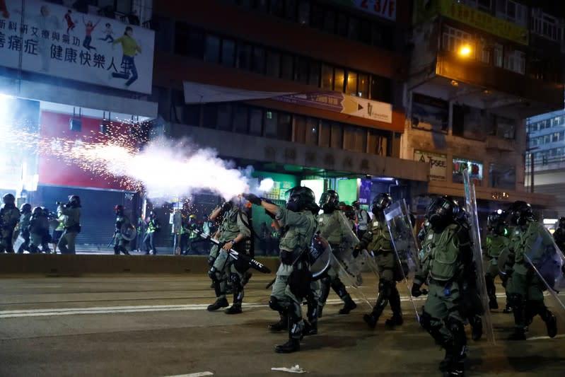 The 22nd weekend of protests in Hong Kong