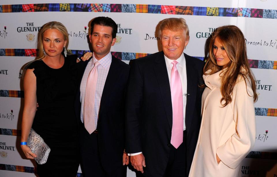 Trump family 2011