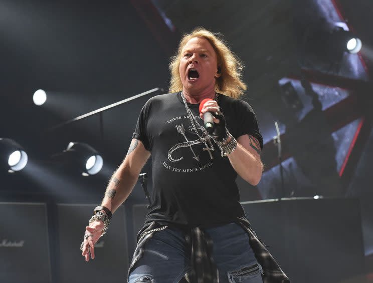 Axl Rose (Photo by Chris McKay/Getty Images for BT PR)