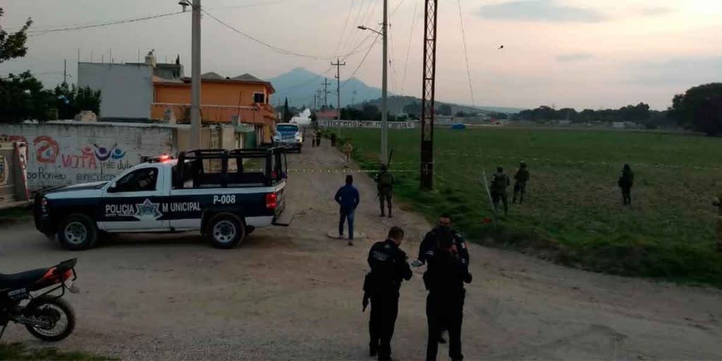 Otra fuga clandestina de gas en zona huachicolera de Amozoc