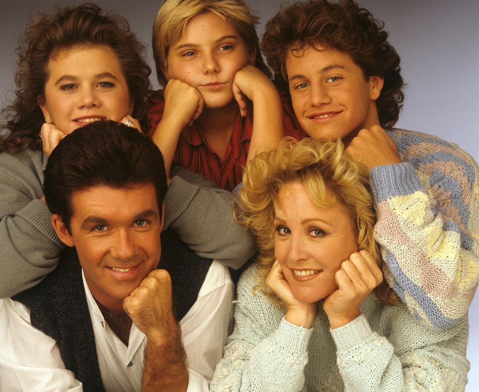 The cast of Growing Pains