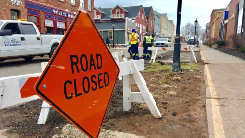 Pride-related road closures in Charlottetown on Saturday