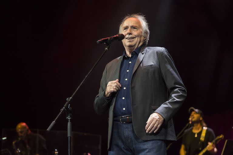 Joan Manuel Serrat comenzó su serie de conciertos en Buenos Aires, de la gira con la que se despide de los escenarios