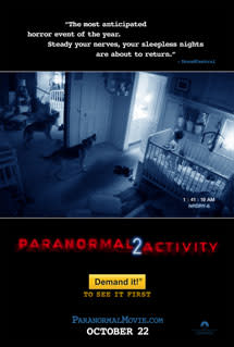 'Paranormal Activity 2' Poster Paramount Pictures