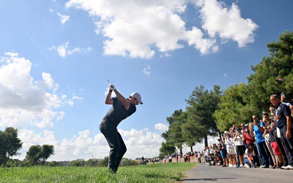 Rory McIlroy jugando en el Abierto de Italia 2022 - Ryder Cup 2023: fecha, lugar, formato y horario - Stuart Franklin/Getty Images