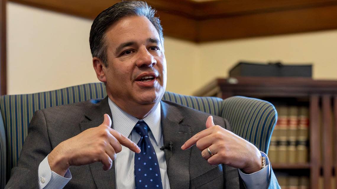 Idaho Attorney General Raúl Labrador, a former Republican congressman, helped draft the state’s new firing squad execution law that took effect July 1.