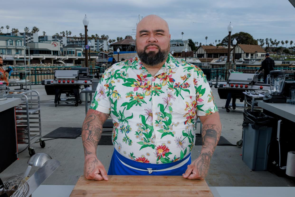 Jacksonville chef Wesley Nogueira is a contestant on "Beachside Brawl."