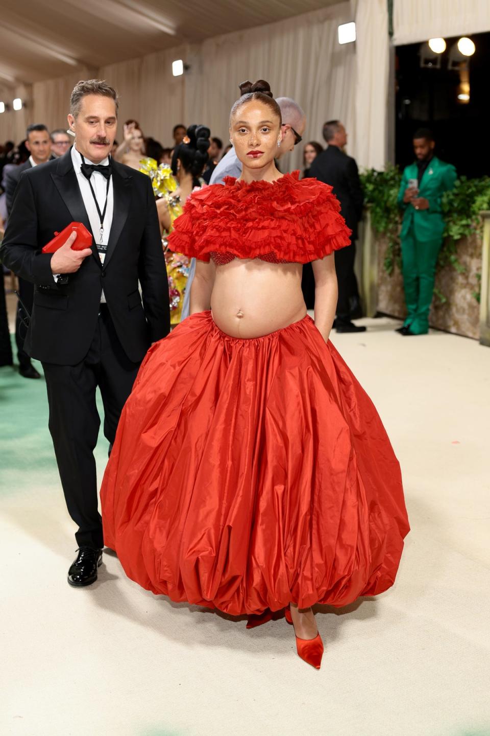 Adwoa Aboah at the 2024 Met Gala (Getty Images for The Met Museum)