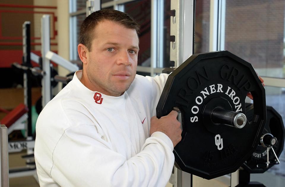 OU strength coach Jerry Schmidt, pictured in 2000