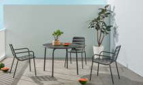 <p><a class="link " href="https://go.redirectingat.com?id=127X1599956&url=https%3A%2F%2Fwww.made.com%2Fmade-essentials-set-of-2-tice-dining-chair-grey&sref=http%3A%2F%2Fwww.housebeautiful.com%2Fuk%2Fgarden%2Fg26947634%2Fbalcony-furniture-small-spaces%2F" rel="nofollow noopener" target="_blank" data-ylk="slk:BUY NOW;elm:context_link;itc:0;sec:content-canvas">BUY NOW</a> £79 for a set of two, Made.com</p><p>These stackable chairs were made with urban living in mind. Simple and well-designed, they are excellent for making the most out of smaller spaces. Why not get the table to match. </p>