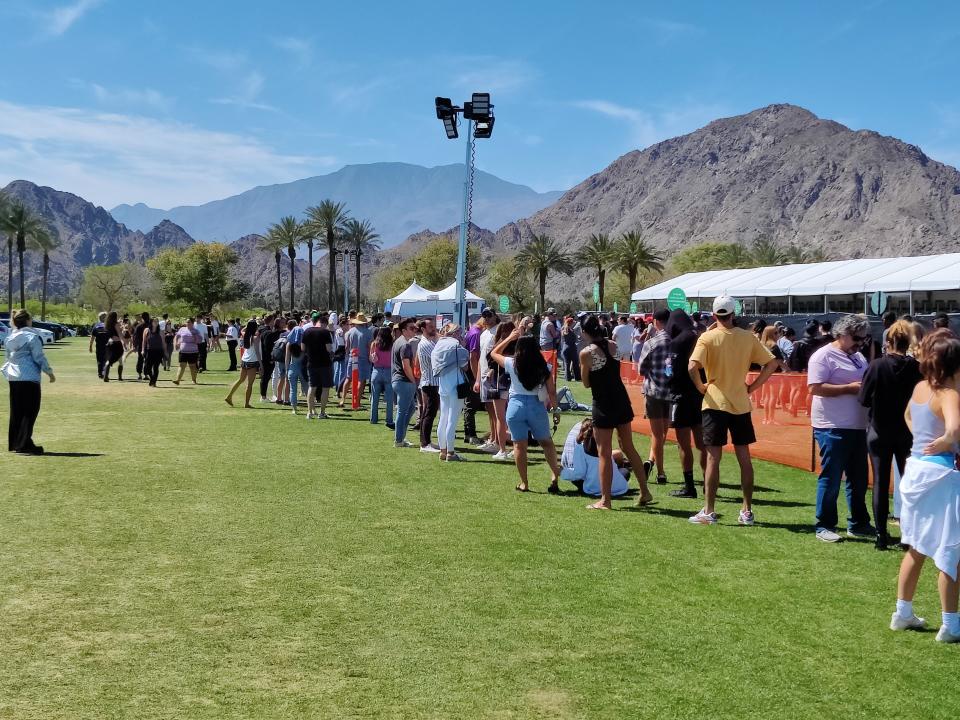 Scenes at Coachella festival as the Indio event gets underway (Kevin E G Perry)