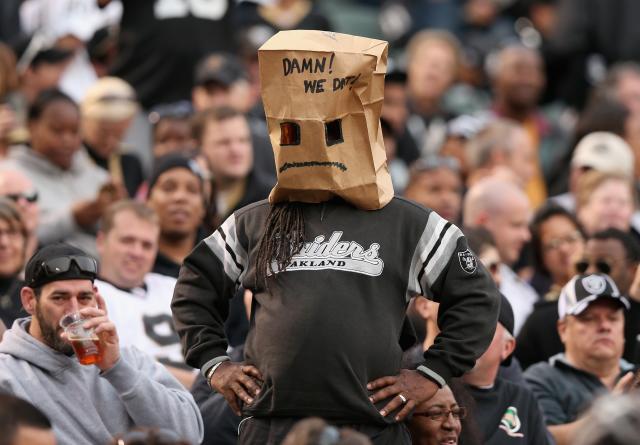 Raiders fans dress to impress