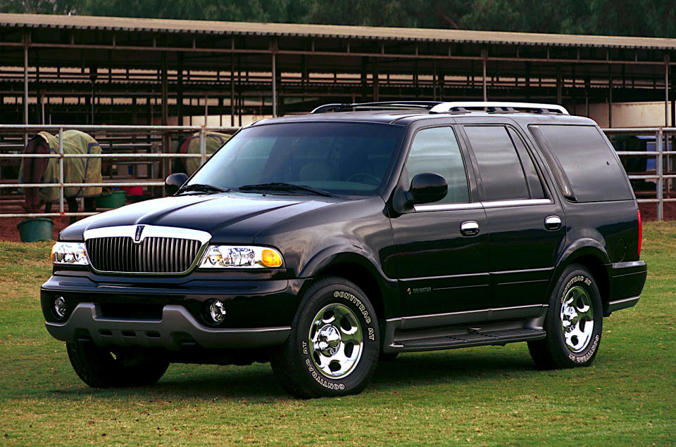 <p>As with <strong>Infiniti</strong> and <strong>Lexus</strong>, so with Lincoln. The first SUV produced by <strong>Ford</strong>'s luxury brand was an upmarket version of the <strong>Ford Expedition</strong>, successor to the <strong>Ford Bronco</strong> mentioned previously.</p><p>The <strong>bodyshells</strong> of the two vehicles were identical, but Lincoln made several changes to the appearance and ensured that the Navigator was better-equipped than the cheaper Ford. Both models were replaced by the second-generation examples of their nameplates in 2002.</p>