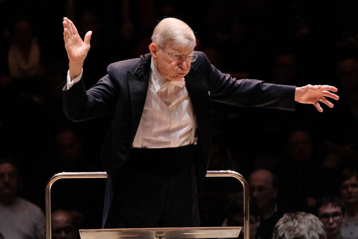 High note: Herbert Blomstedt's oversees Bruckner’s Symphony No 7: Mark Allan/Barbican