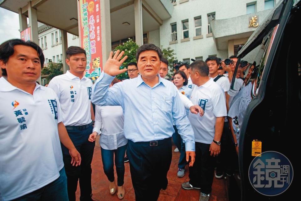 民進黨發言人林楚茵日前在黨部記者會中，直指張家掌門人張榮味（圖）是「農會帝王」。（本刊資料照）