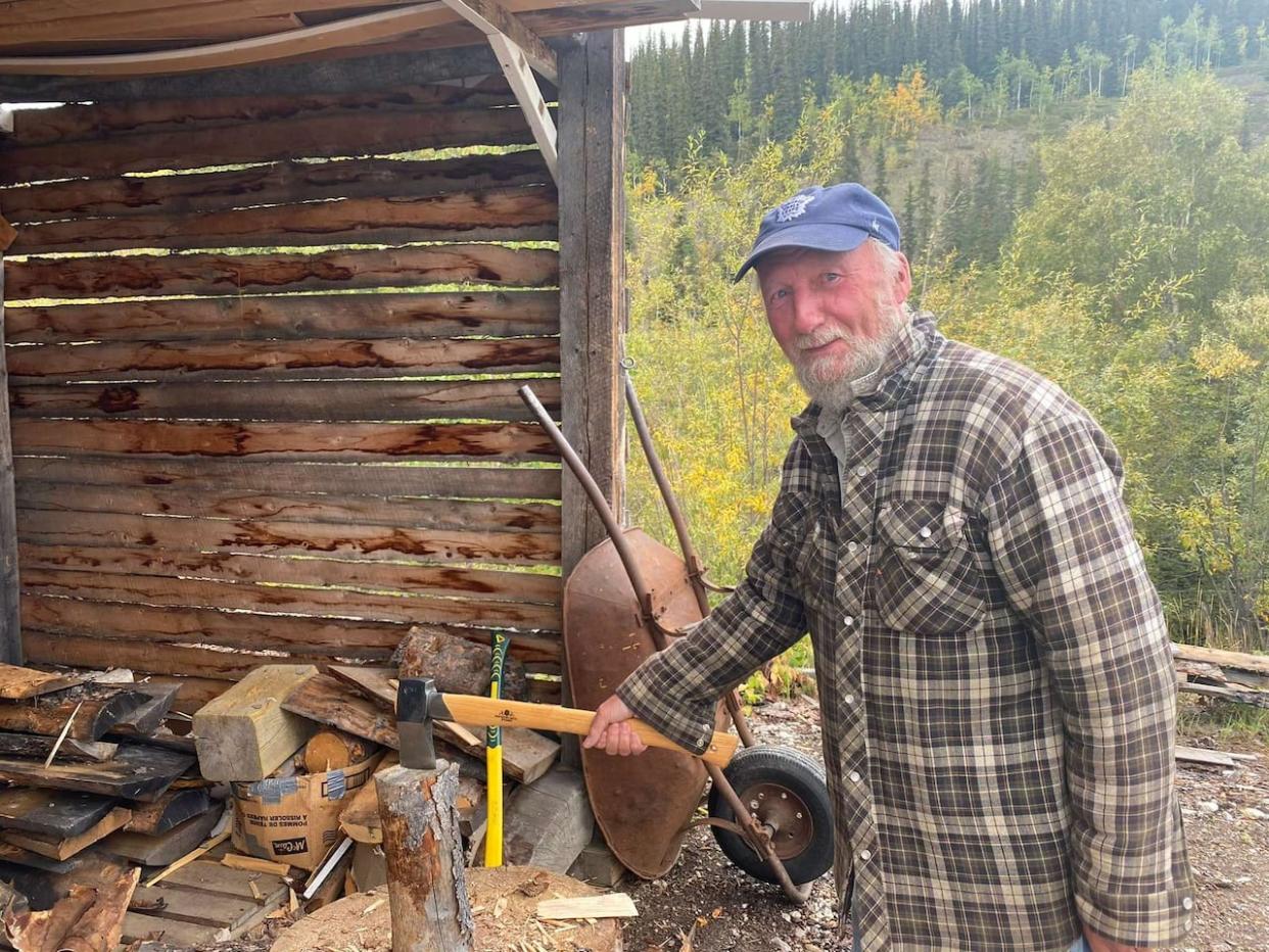 An undated photo of David Gould. Gould, 77, died after an explosion at a neighbouring house in Whitehorse's Riverdale neighbourhood early Tuesday morning damaged his home.  (Submitted by Ashley Lewis - image credit)