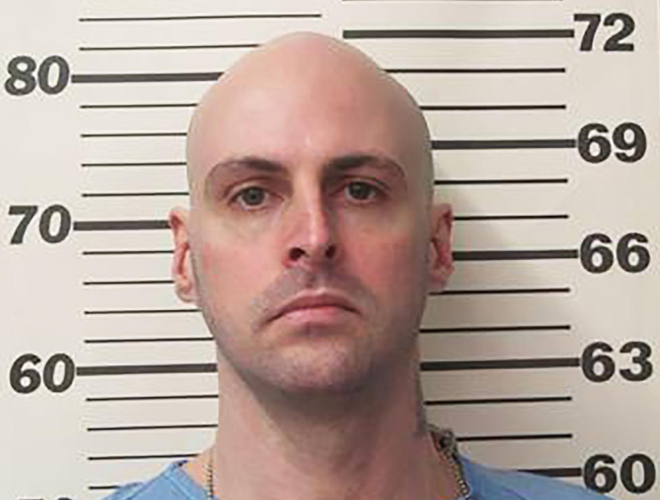 This 2013 photo provided by the Tennessee Department of Correction shows Curtis Ray Watson. The Tennessee convict suspected of killing a longtime corrections employee and escaping a prison on a tractor could have left the state, authorities said Thursday as the manhunt for the elusive inmate intensified.(Tennessee Department of Correction via AP)