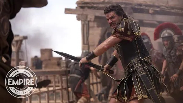 Pedro Pascal in 'Gladiator 2' (image: Empire)