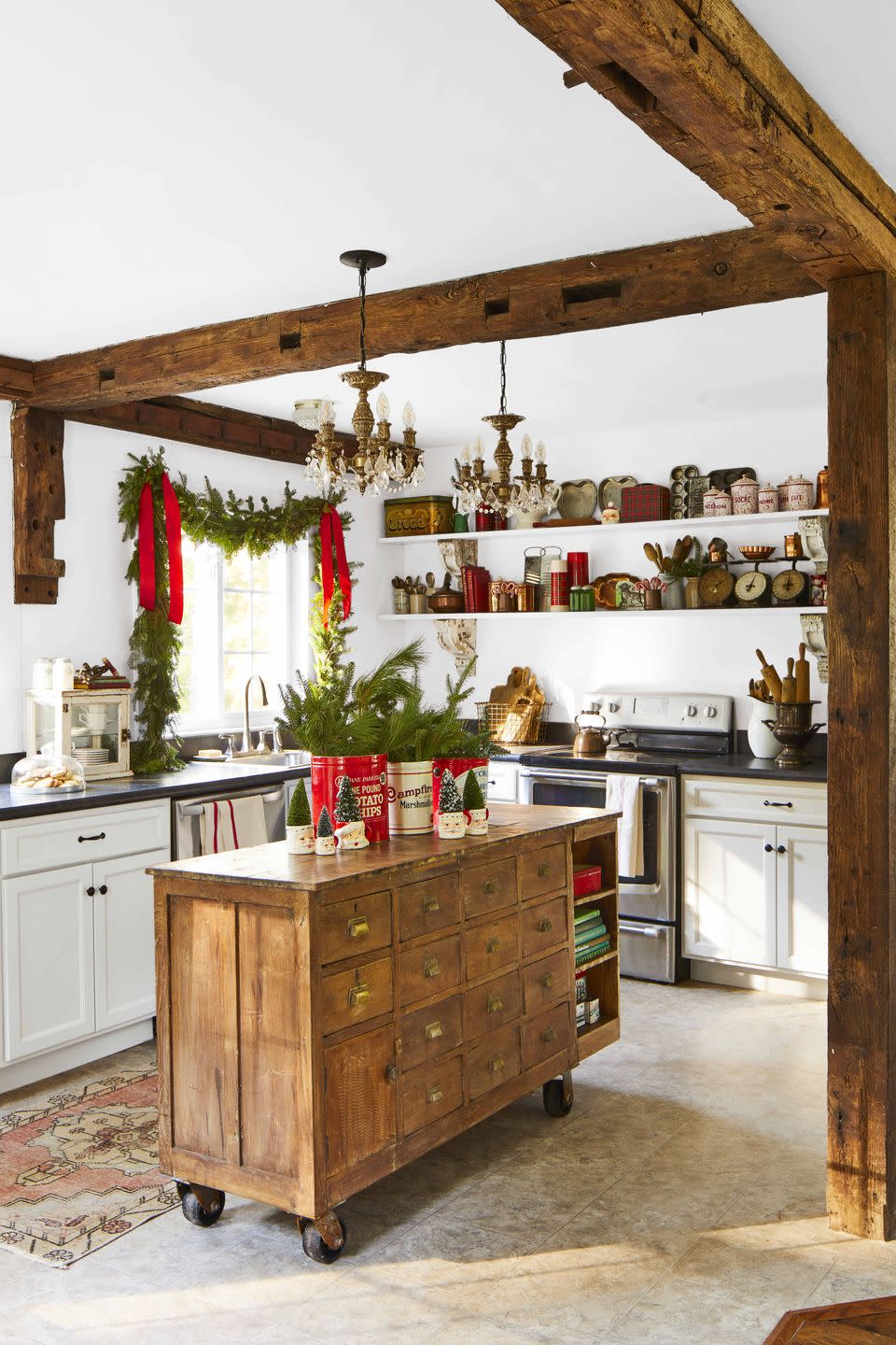 Vintage Collectibles Christmas Kitchen