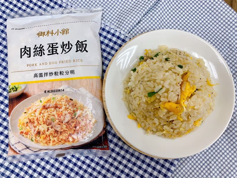 肉絲蛋炒飯相當受到外食族歡迎。（圖／業者提供）