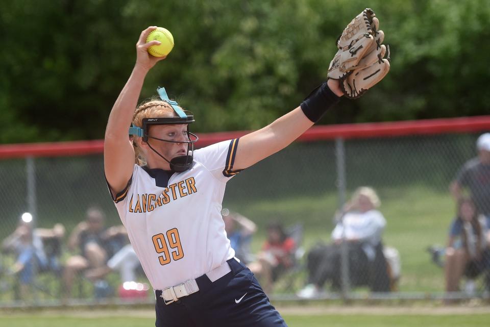 Lancaster sophomore Reese Poston is the 2022 Eagle-Gazette softball Player of the Year.