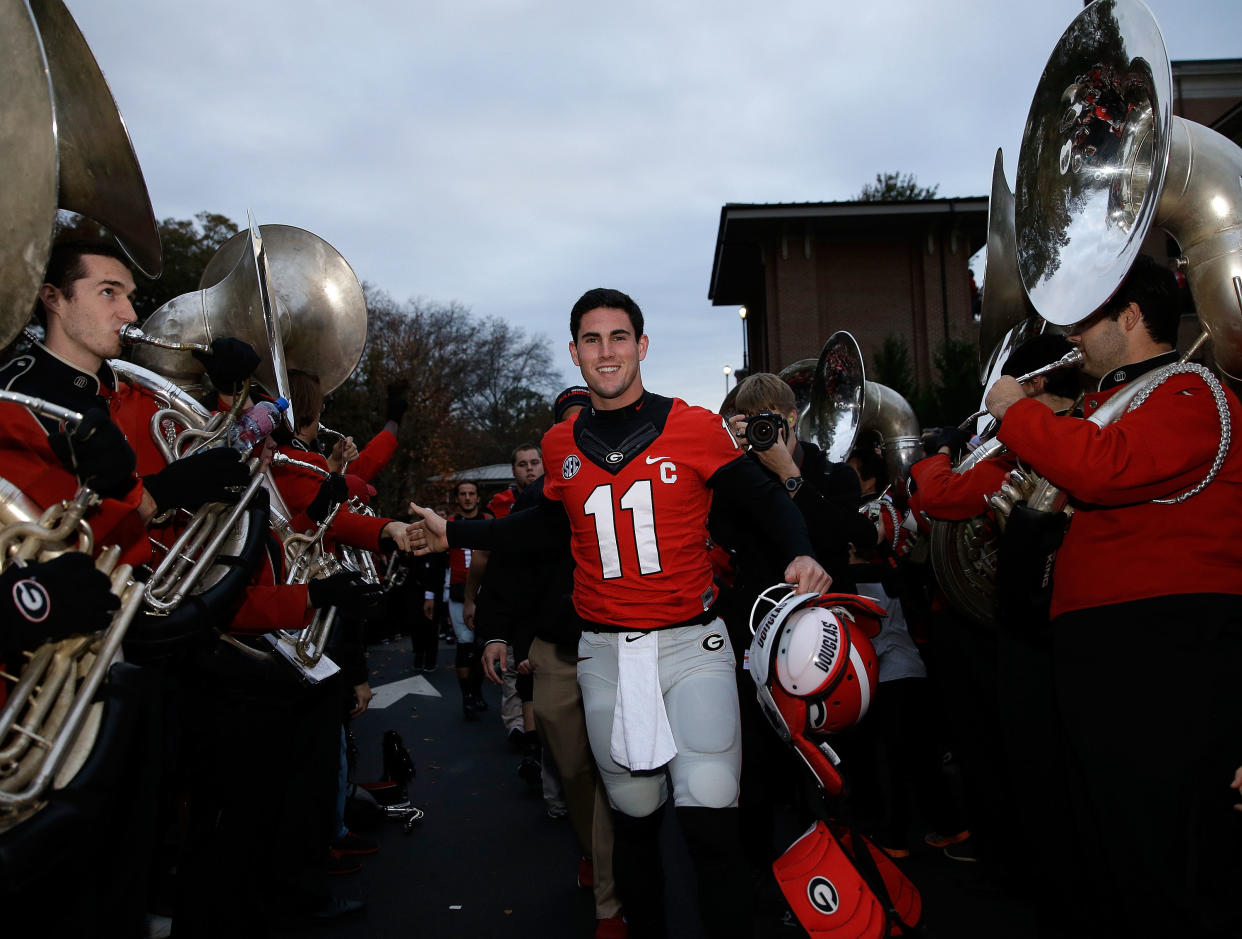 Aaron Murray was a four-year starter at Georgia. (Getty)