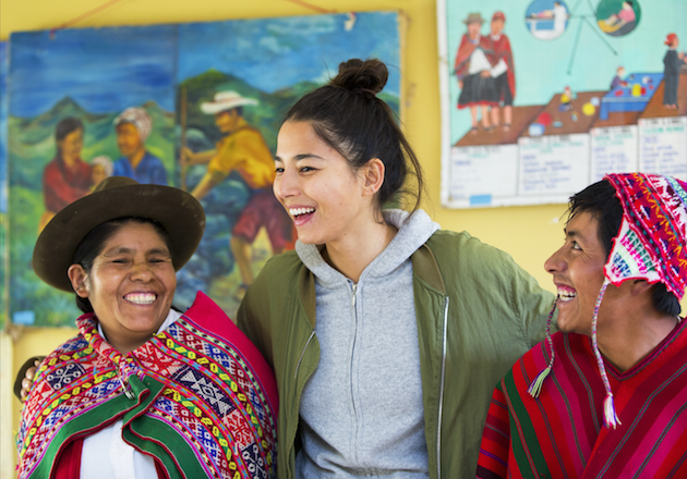 Role Model: Jessica Gomes Travels To Peru With World Vision