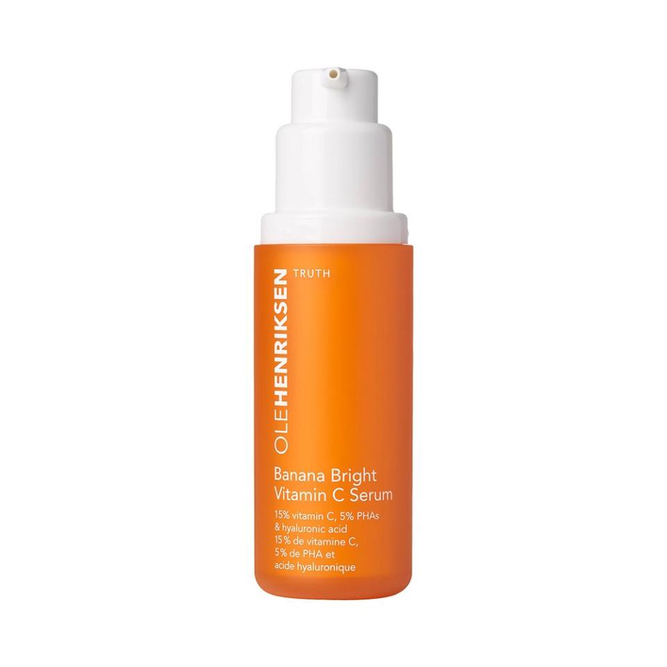 <p><a href="https://go.redirectingat.com?id=74968X1596630&url=https%3A%2F%2Fwww.sephora.com%2Fproduct%2Fole-henriksen-banana-bright-vitamin-c-serum-P456566&sref=https%3A%2F%2Fwww.elle.com%2Fbeauty%2Fmakeup-skin-care%2Fg39123352%2Fvitamin-c-serums%2F" rel="nofollow noopener" target="_blank" data-ylk="slk:Shop Now;elm:context_link;itc:0;sec:content-canvas" class="link ">Shop Now</a></p><p>Banana Bright 15% Vitamin C Dark Spot Serum </p><p>sephora.com</p><p>$68.00</p><span class="copyright">Courtesy of Ole Henriksen</span>