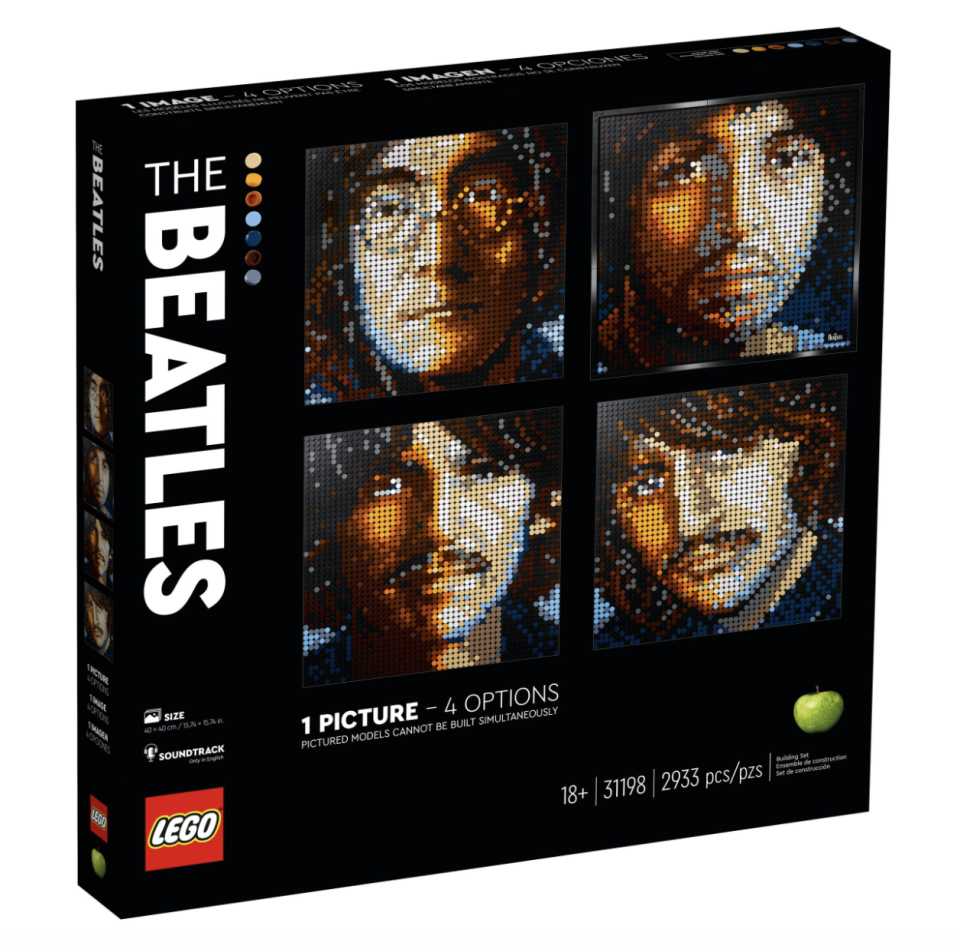 Lego Art: The Beatles packaging box