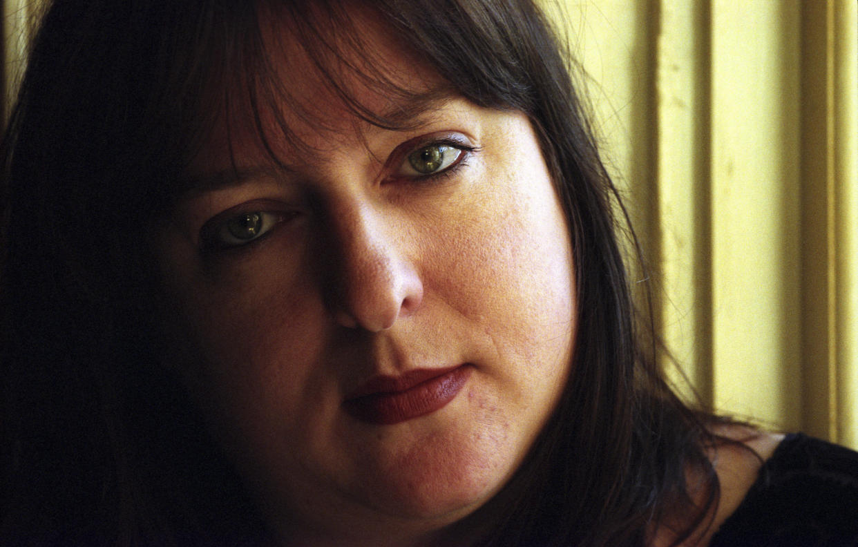 Julie Burchill, pictured in 1999, has been fired for making a racist joke about the name of the Duke and Duchess of Sussex's newborn daughter. (Photo: Photoshot via Getty Images)