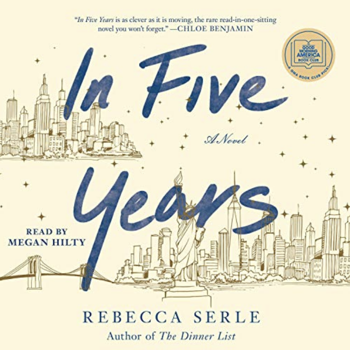 Narrated by: Megan HiltyWhat it's about: Actor and Broadway star Megan Hilty tells the story of Dannie Kohan, a woman who has it all, the perfect life, who wakes up five years in the future in a different home, with a different man. This is a glimpse into a life she did not plan for, and it's one she cannot seem to let go of when she awakens and returns back to her normal life. Start listening here.