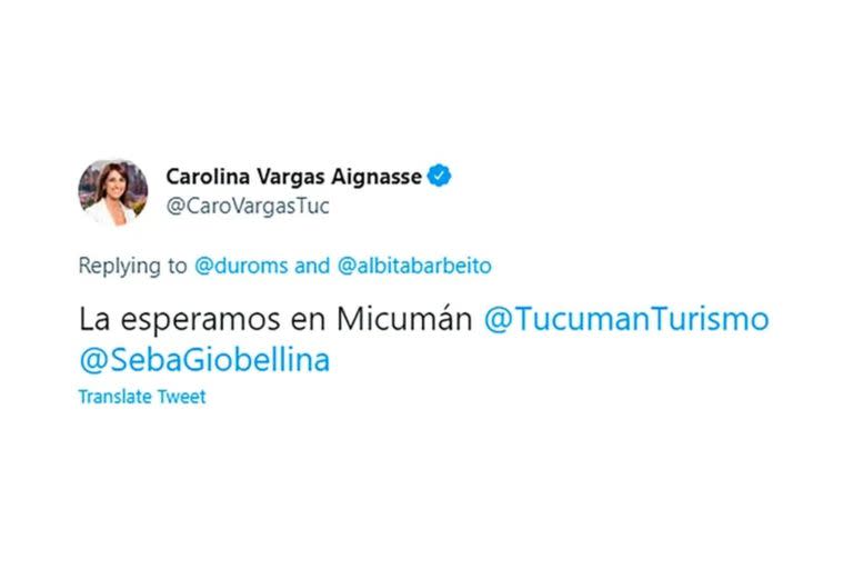 La respuesta de Carolina Vargas Aignasse, ministra de Gobierno y Justicia de Tucumán