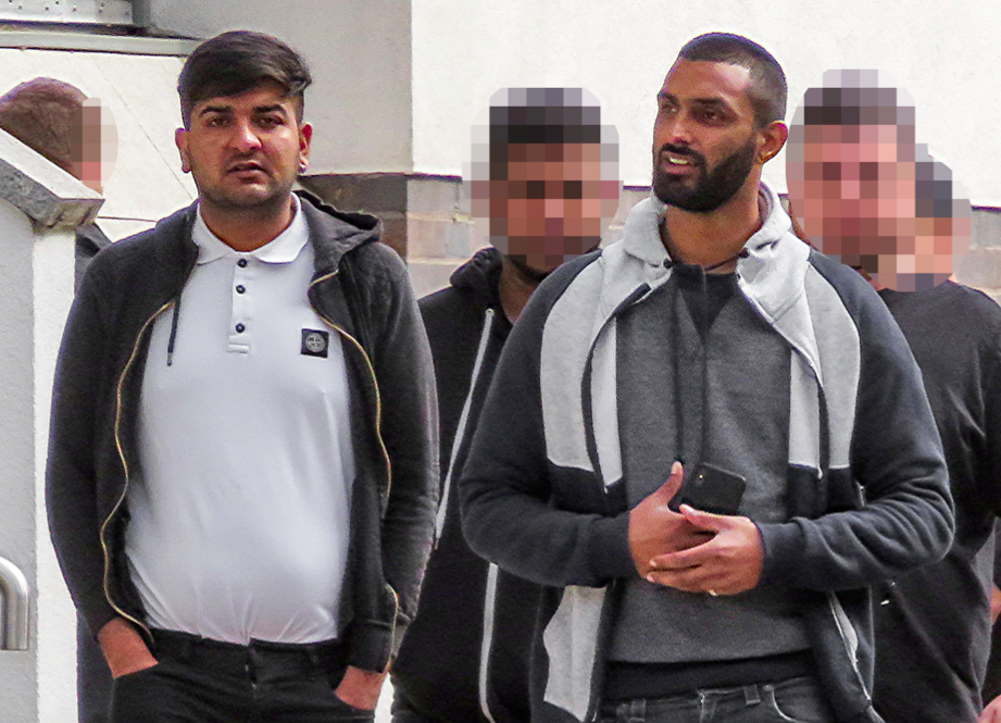 <em>Sagar Taseem (left) and Naqash Hussain (right) were found guilty of causing death by dangerous driving (SWNS)</em>